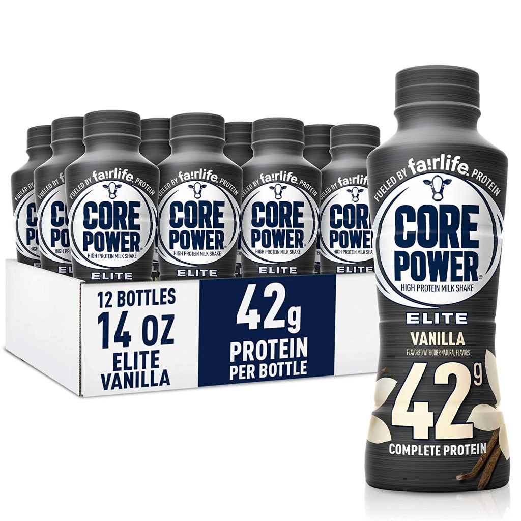 Fairlife Core Power Elite Vanilla High Protein Shake 42g, 14 Fl Oz, 12 Pack – Workout Recovery Drink(Default Title)