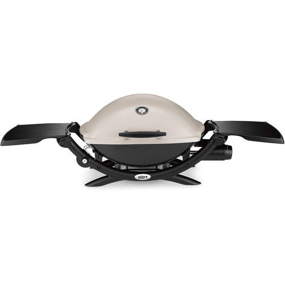 Weber Q 2200 Portable Gas Grill, 1-Burner, Titanium, 12,000 BTU, 280 sq in Cooking Area(Default Title)