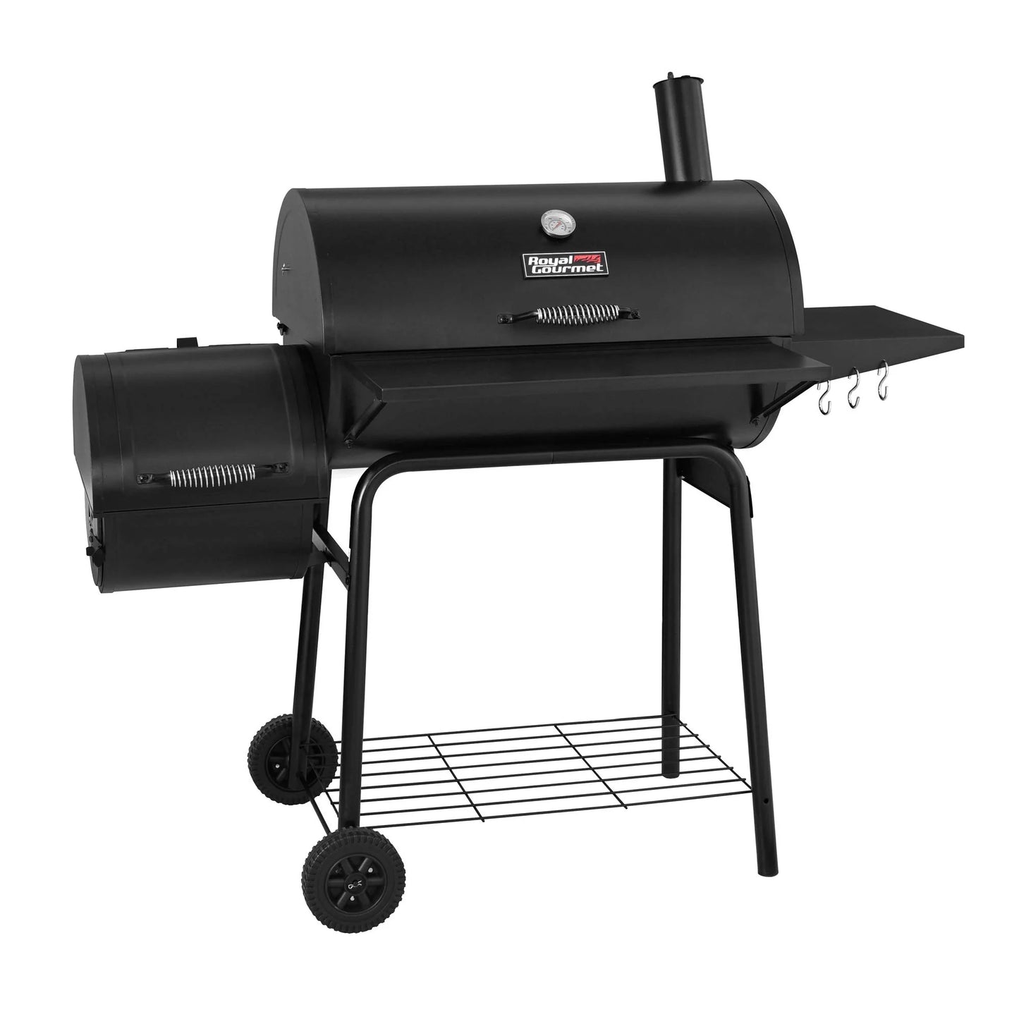Royal Gourmet 30" BBQ Charcoal Grill and Offset Smoker(Default Title)