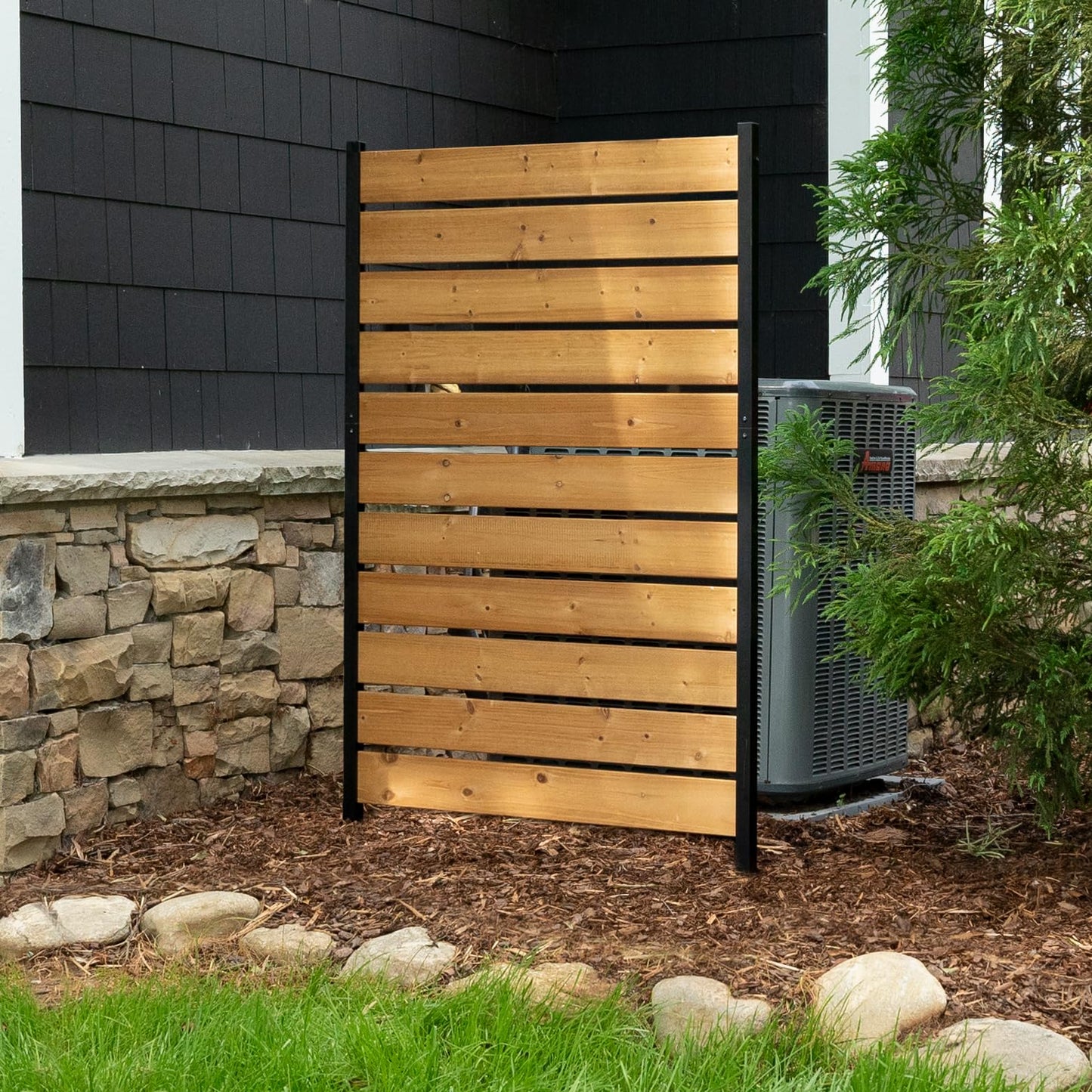 Enclo Privacy Screens 5ft H x 3.2ft W Concord Wood Outdoor Privacy Fence Screen(Default Title)