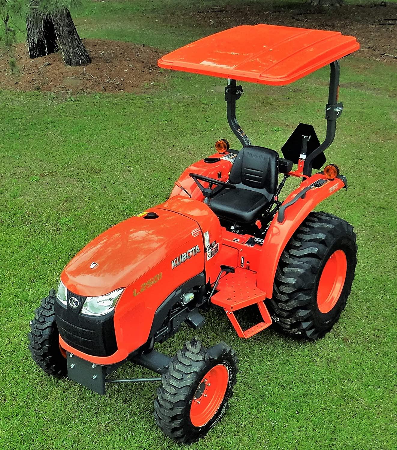 Kubota Tractor Canopy 45′′x50′′ Orange – Fits Various ROPS, Made in USA(Default Title)