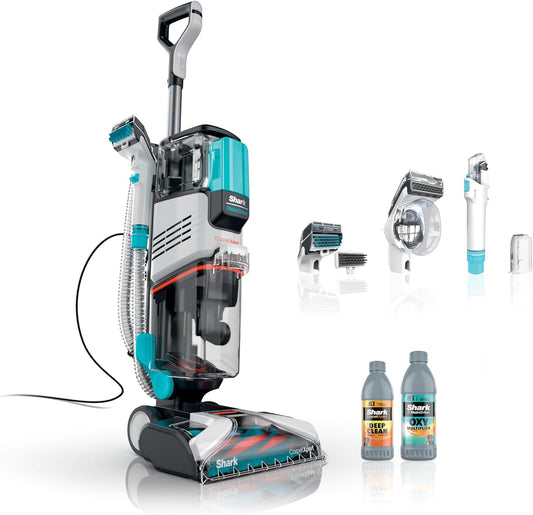 Shark CarpetXpert EX201 Carpet Cleaner, Cyan – Deep Cleaning with StainStriker, Perfect for Pets, Includes Spot  Stain Remover Tools(Default Title)
