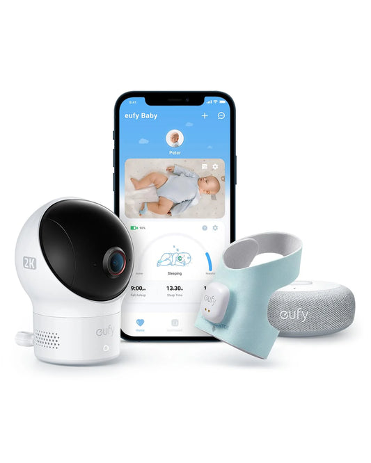 eufy Baby Smart Sock S320 Baby Monitor with 2K Camera(Default Title)
