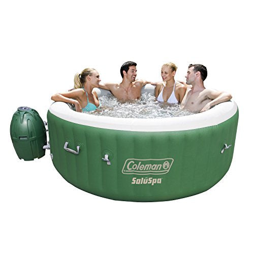 Coleman SaluSpa Inflatable Hot Tub Spa, Green  White(Default Title)