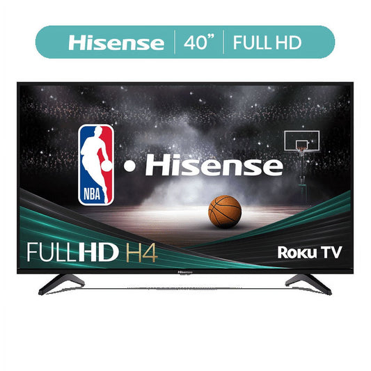 Hisense 40′′ FHD Roku Smart LED TV – 1080p, Motion Rate 120, Game Mode, DTS Sound(Default Title)