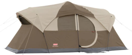 Coleman WeatherMaster 10-Person Camping Tent with Room Divider(Default Title)