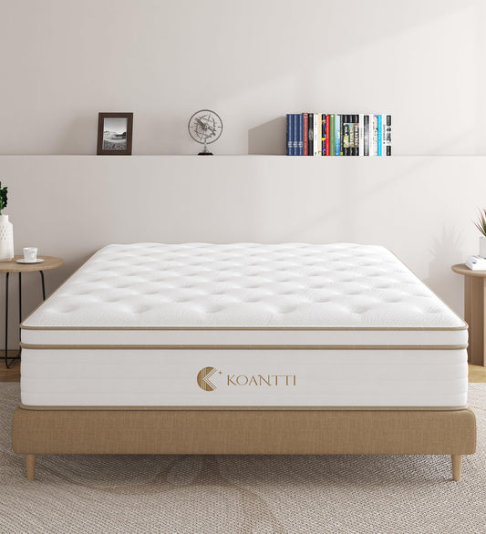 KOANTTI 12 Inch Medium Firm Memory Foam Mattresse(Size/Full)