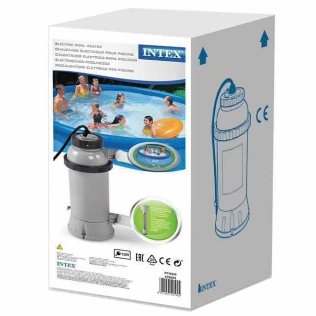 Intex 28684 Electric Pool Heater, 3000W, for Above Ground Pools up to 179 7/8in, Auto Shut-off(Default Title)