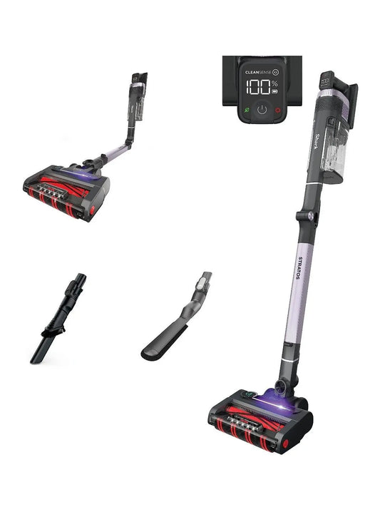 Shark Stratos Cordless Stick Vacuum, Clean Sense IQ, DuoClean PowerFins, 60 Min Runtime, HEPA, Ash Purple(Default Title)