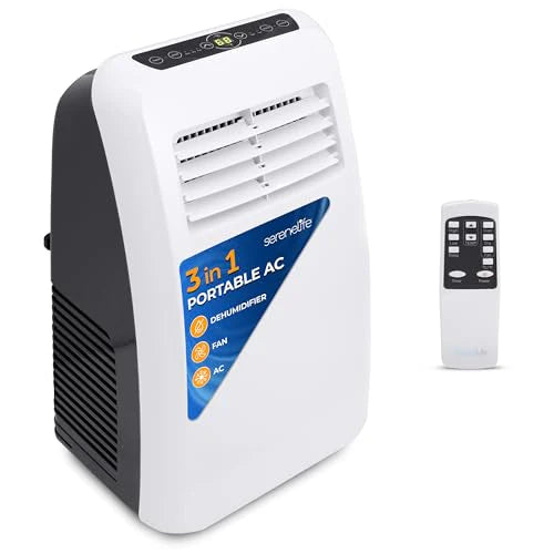 SereneLife 3-in-1 Portable Air Conditioner with Dehumidifier(Default Title)
