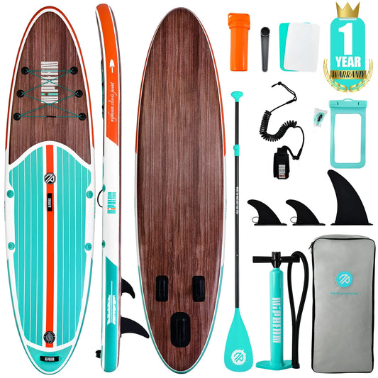 Niphean Inflatable Stand Up Paddle Board with SUP Accessories(Default Title)
