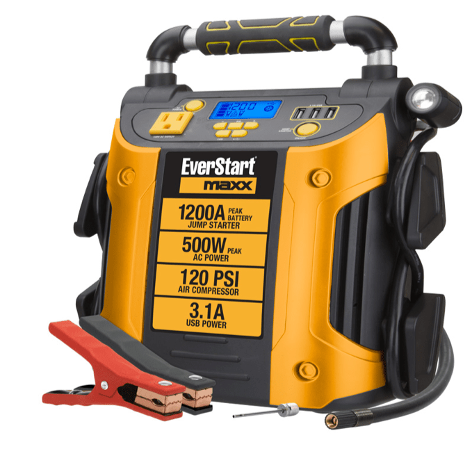 Everstart Maxx 1200A Jump Starter  Power Station with 500W Inverter, 120 PSI Compressor, LED Light(Default Title)