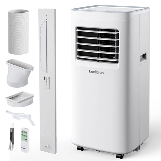Coolblus 8500 BTU Portable Air Conditioners Up to 360 Sq. Ft(Default Title)