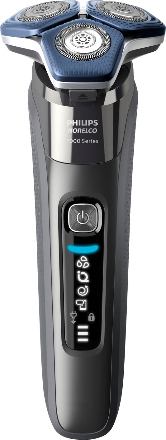 2025 Philips Norelco – Shaver 7200, Rechargeable Wet  Dry Electric Shaver with SenseIQ Technology and Pop-up Trimmer – Black