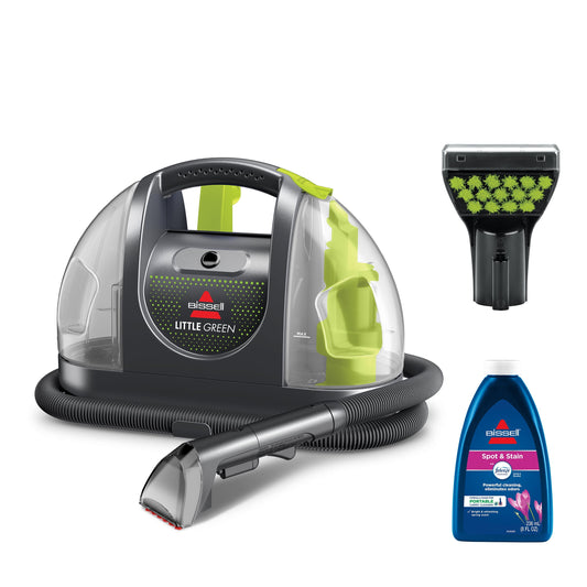 BISSELL Little Green Portable Carpet  Upholstery Cleaner, Strong Suction, Large Tank, Includes Stain Tool  Formula(Default Title)
