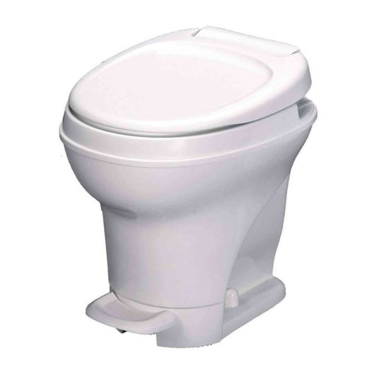 2025 Aqua-Magic V RV Toilet Pedal Flush / High Profile / White #8211; Thetford 31671