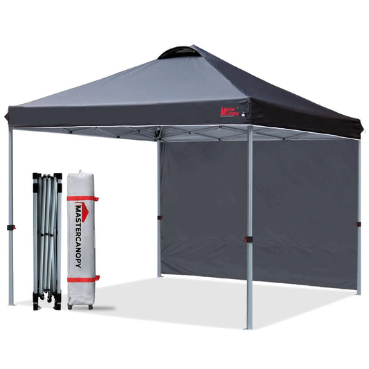 MASTERCANOPY Durable Pop-up Canopy Tent with 1 Sidewall(Default Title)