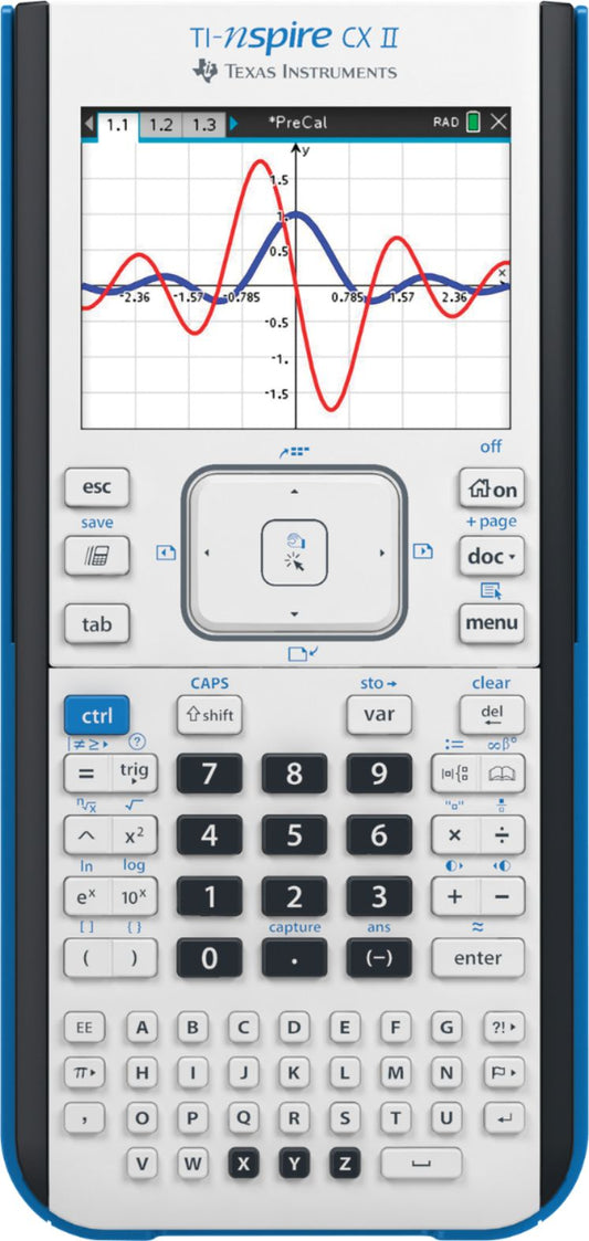 Texas Instruments TI-Nspire CX II Graphing Calculator – Advanced Handheld for Students  Professionals(Default Title)