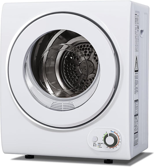 Euhomy Compact 850W Portable Clothes Dryer, 1.5 cu.ft, Quiet, Multi-Setting, Wall-Mountable, Ideal for Small Spaces(Default Title)