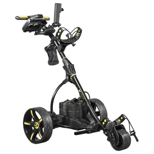 Bat Caddy X3R Electric Golf Cart Trolley with Lithium Battery  Remote Control – Silver