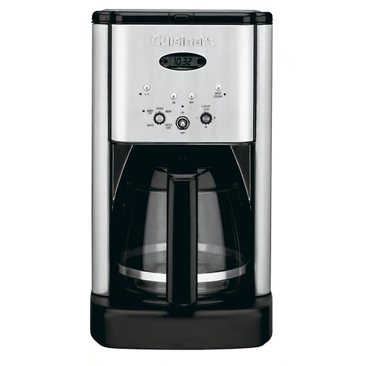 Cuisinart Brew Central 12-Cup Stainless Steel Drip Coffee Maker with Glass Carafe