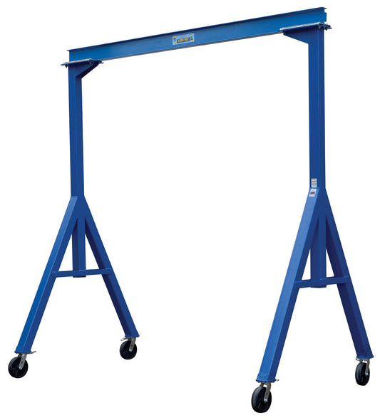 Vestil Industrial Steel Gantry Crane FHS-4-10, Fixed Height, Durable  Portable with Swivel Casters(Default Title)