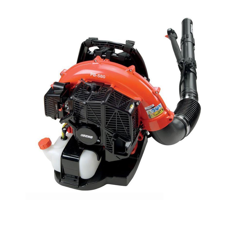 ECHO PB-580T 58.2cc Gas Backpack Leaf Blower, 216 MPH, 517 CFM, 2-Stroke Engine, Tube Throttle(Default Title)