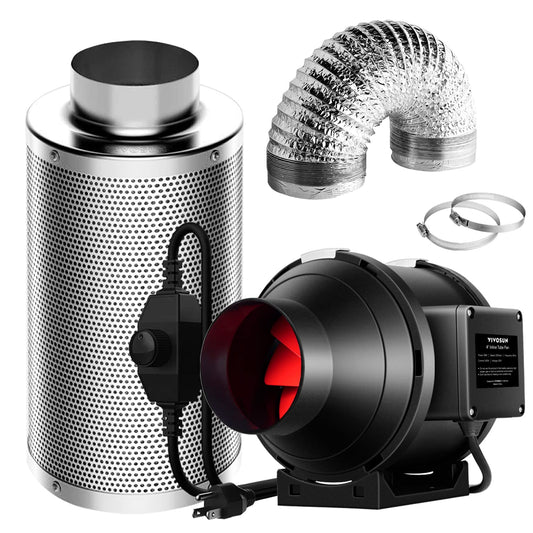 VIVOSUN Grow Tent Ventilation System with Speed Controller(Default Title)
