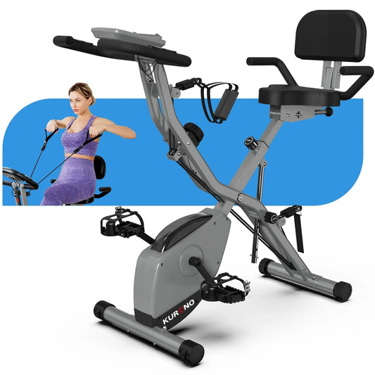 KURONO Stationary Exercise Bike for Home Workout(Default Title)