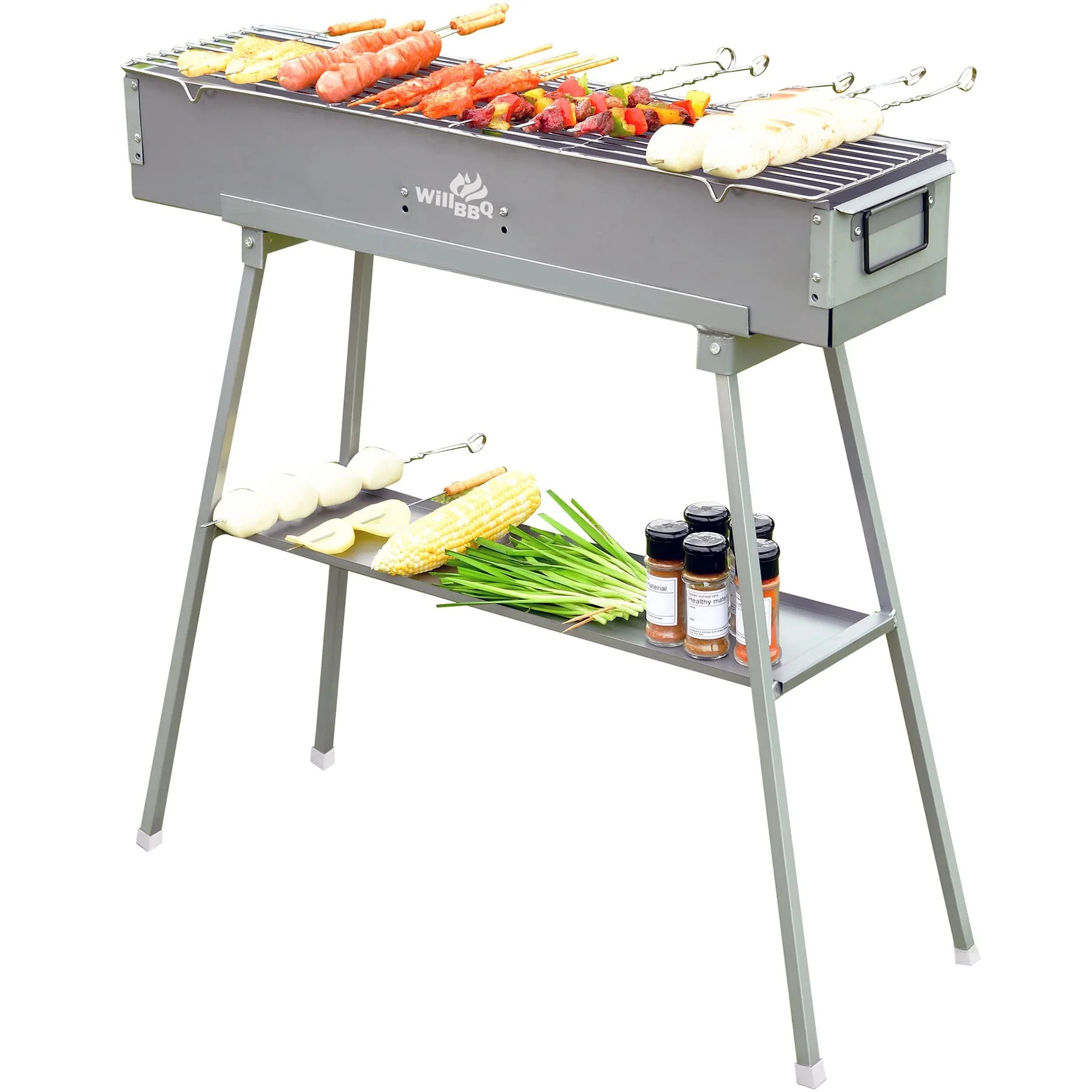 WILLBBQ Commercial Portable Charcoal Grills(Default Title)