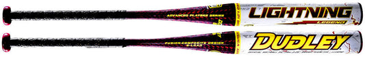 Dudley Lightning Legend LLESP12 34/27 Slowpitch Softball Bat, Fusion Composite, 12′′ Barrel, End-Loaded, SSUSA Approved(Default Title)