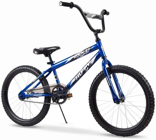 Huffy Rock It Boys Bike, 20-Inch, Royal Blue, Durable Steel Frame, Easy Assembly, Coaster Brake(Default Title)