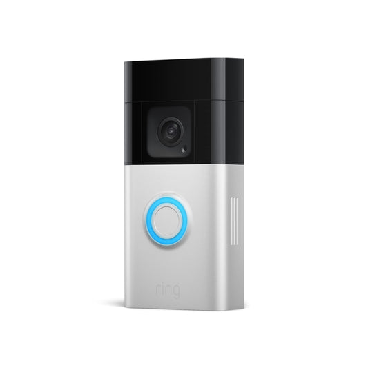 Ring Battery Doorbell Plus – 1536p HD+ Video, Motion Detection, Two-Way Talk, Color Night Vision, Alexa Compatible(Default Title)