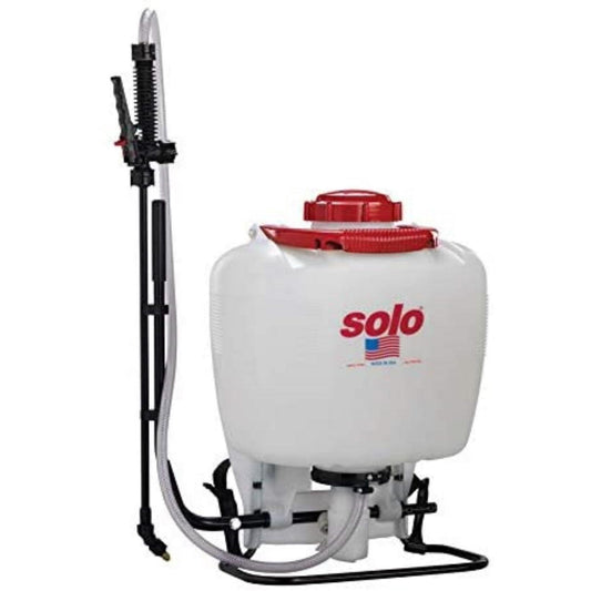 Solo 4 Gallon Backpack Sprayer, Model 425-101, High-Performance Piston Pump, Durable UV-Protected Tank, Comfortable Straps, Easy-Fill Design(Default Title)
