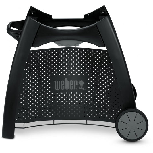 Weber Q 6525 Grill Cart for Q 2000 Series Portable Gas  Electric Grills, Black(Default Title)