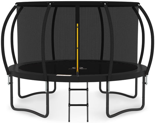 JUMPZYLLA 8FT Trampoline Outdoor with Enclosure for Kids(Default Title)
