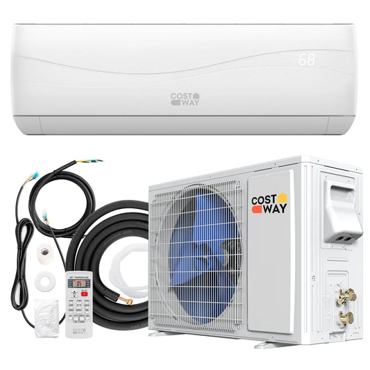 COSTWAY 12000BTU Mini Split Air Conditioner Heater