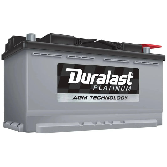 Duralast Platinum Battery H8-AGM, Group size 49, 900 CCA