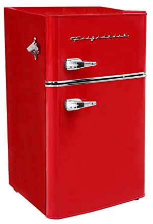 Frigidaire EFR840-RED Red 2 Door Retro Fridge(RED)