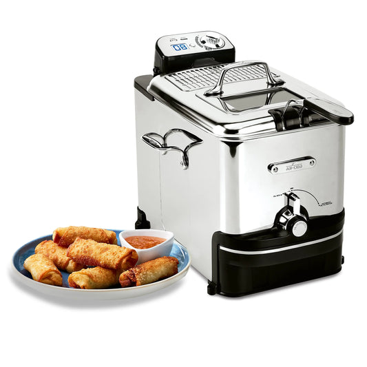 All-Clad Electrics Stainless Steel Deep Fryer(Default Title)