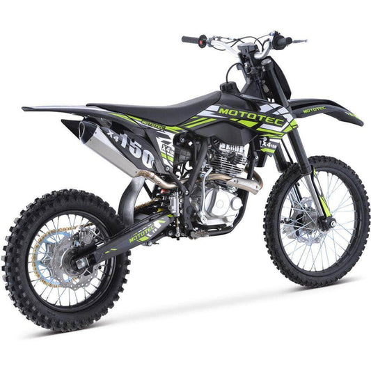 MotoTec X5 250cc 4-Stroke Gas Dirt Bike Black(Default Title)