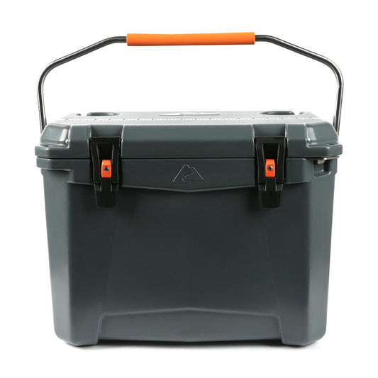 2025 Ozark Trail 26 Quart High Performance Roto-Molded Cooler with MicrobanA , Gray