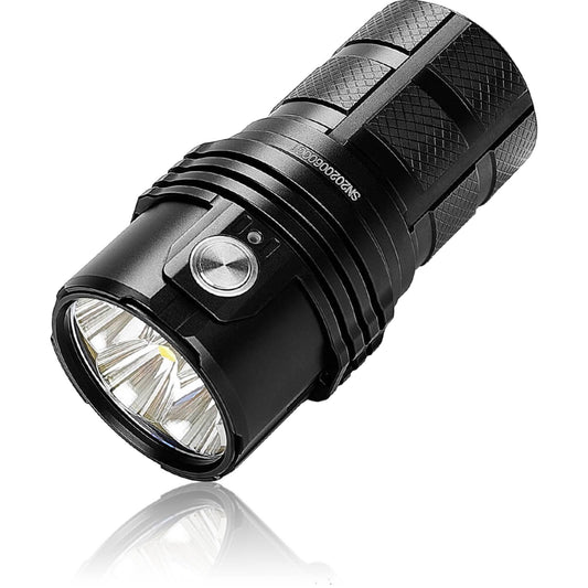 IMALENT MS06 Rechargeable LED Flashlight, 25000 Lumens, 513m Beam, 3×21700 Batteries, Magnetic USB Charging(Default Title)