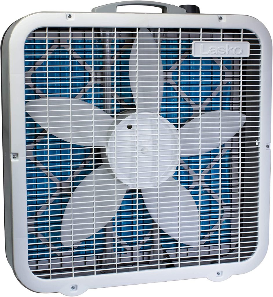 Lasko Air Flex 2-in-1 Box Fan  Air Purifier, 20-Inch, 3 Speeds, White, FF305(Default Title)