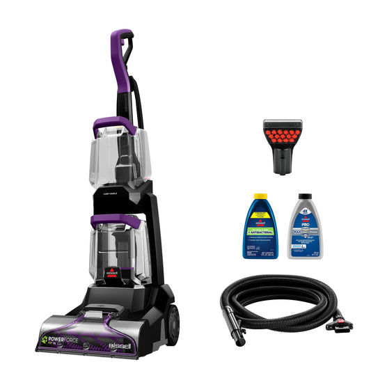 BISSELL PowerForce Pet XL Carpet  Upholstery Cleaner, 10′′ Path, 1-Gallon Tank, DeepReach PowerBrush(Default Title)