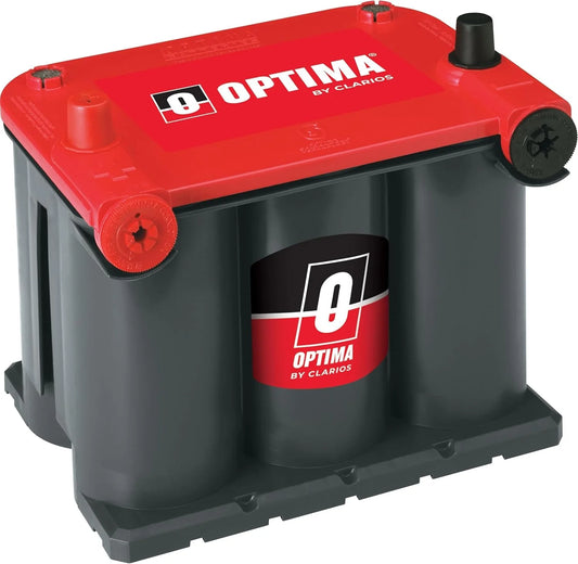OPTIMA RedTop AGM starter battery, 720 CCA, dual terminals