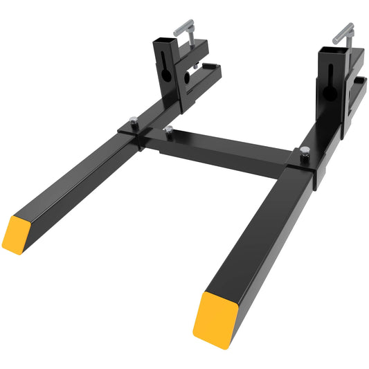 YINTATECH 60" 4000lbs Clamp on Pallet Forks Heavy Duty Tractor Forks(Default Title)