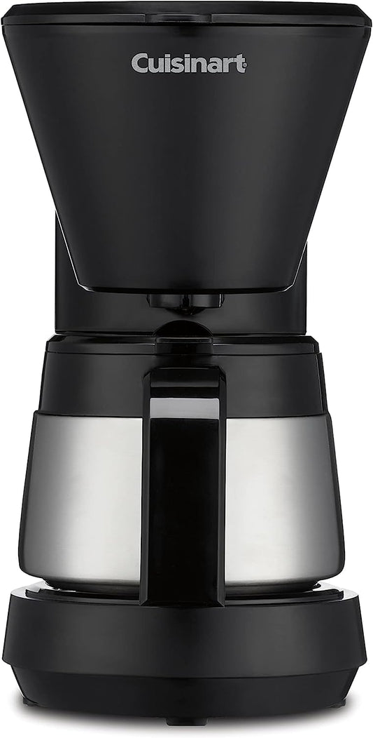 Cuisinart 5-Cup Coffeemaker with Stainless Steel Carafe, Compact Design, Brew Pause Feature(Default Title)