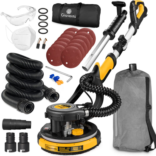 Giovent�� Electric Drywall Sander with Vacuum for Popcorn Ceiling(Default Title)