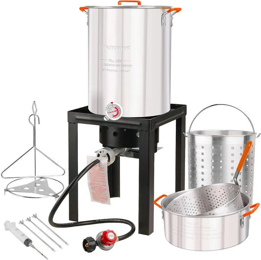Worcest Outdoor Turkey Deep Fryer Set Seafood Boiler Kit(Default Title)